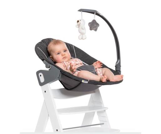 Hauck Alpha ležaljka 2 u 1, Melange Grey