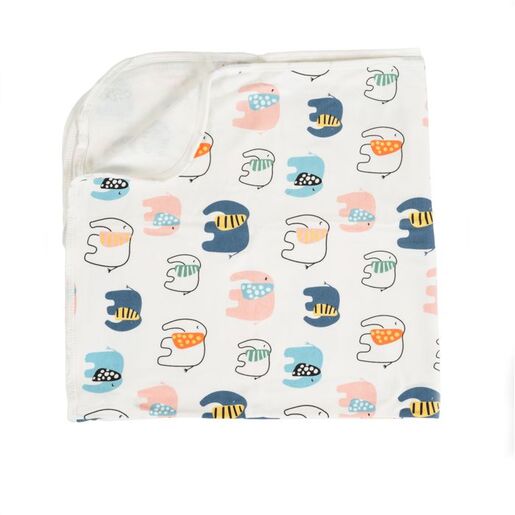 CANGAROO dekica za bebe Mellow, Denim