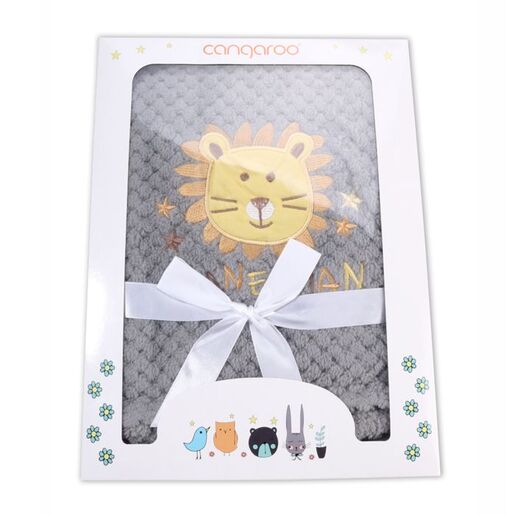 CANGAROO dekica za bebe Freya, Grey