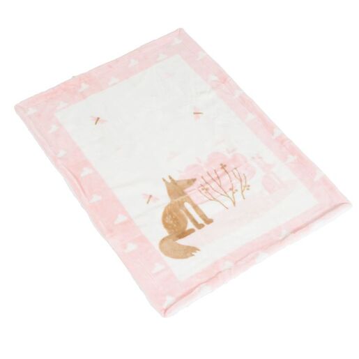 CANGAROO dekica za bebe Little friends, Pink