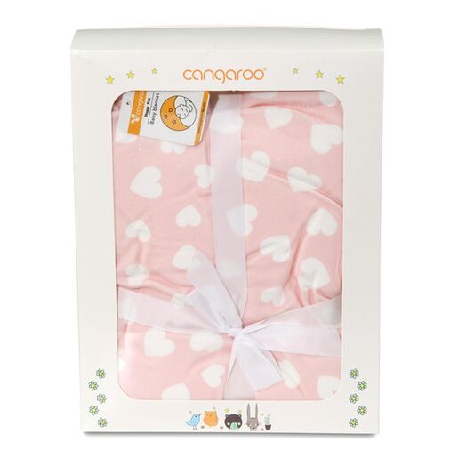CANGAROO dekica za bebe Shaggy, Pink