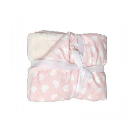 CANGAROO dekica za bebe Shaggy, Pink