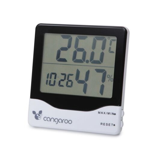CANGAROO 3u1 termometar sa digitalnim satom i higrometrom