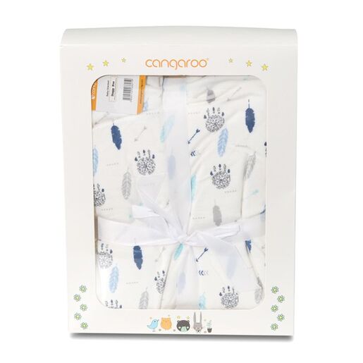 CANGAROO dekica za bebe Shaggy, Blue