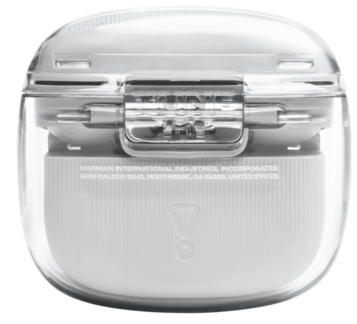 Slušalice bluetooth potpuno bežične JBL TUNE FLEX 2 prozirno bijele