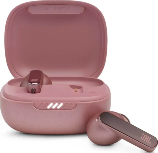 Slušalice bluetooth potpuno bežične JBL Live PRO 2 TWS roze