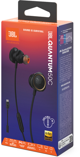 Slušalice gaming JBL QUANTUM 50 USB-C crne
