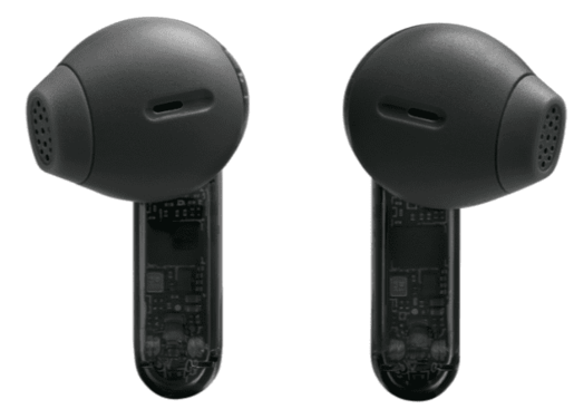 Slušalice bluetooth potpuno bežične JBL TUNE FLEX 2 prozirno crne