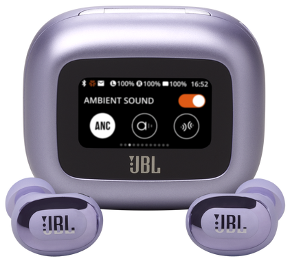 Slušalice bluetooth potpuno bežične JBL LIVE BUDS 3 ljubičaste