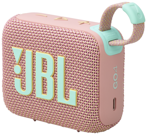 Zvučnik prijenosni bluetooth JBL GO 4 rozi