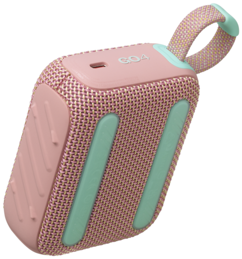 Zvučnik prijenosni bluetooth JBL GO 4 rozi