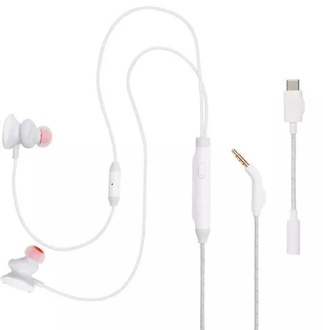 Slušalice gaming JBL QUANTUM 50 USB-C bijele