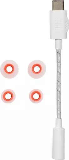 Slušalice gaming JBL QUANTUM 50 USB-C bijele