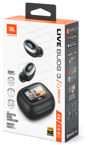 Slušalice bluetooth potpuno bežične JBL LIVE BUDS 3 crne