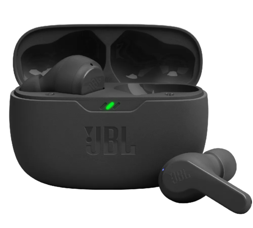 Slušalice bluetooth potpuno bežične JBL Vibe BEAM crne