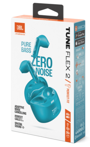Slušalice bluetooth potpuno bežične JBL TUNE FLEX 2 plave