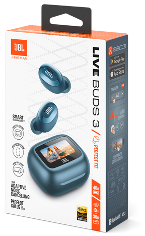 Slušalice bluetooth potpuno bežične JBL LIVE BUDS 3 plave