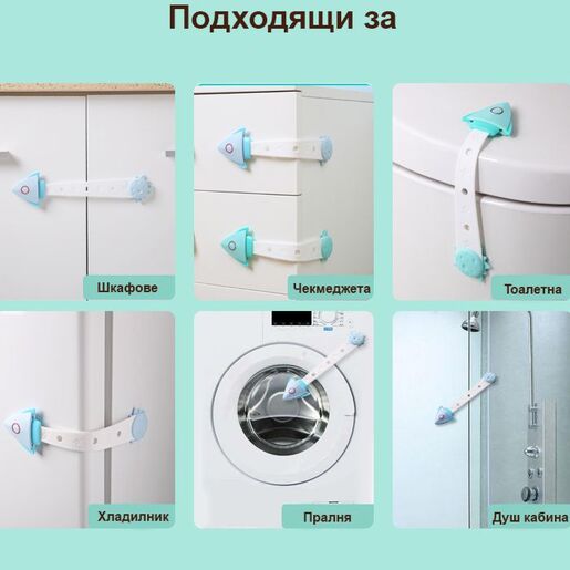 CANGAROO multifunkcionalna zaštita za zaključavanje, Blue