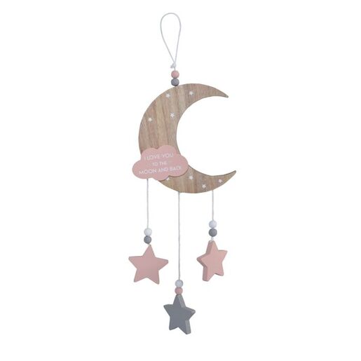 CANGAROO dekoracija za sobu To the moon and back, Pink