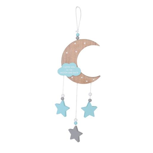 CANGAROO dekoracija za sobu To the moon and back, Blue