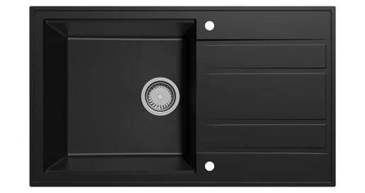 SINK SOLUTION sudoper NATURA 40 PLUS, crni