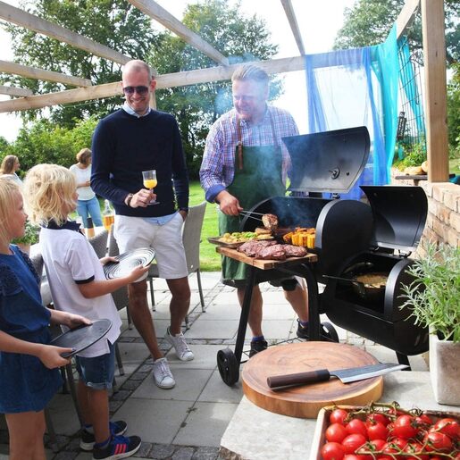 LANDMANN roštij na ugalj SMOKER VINSON 200 82x128x149CM 11422