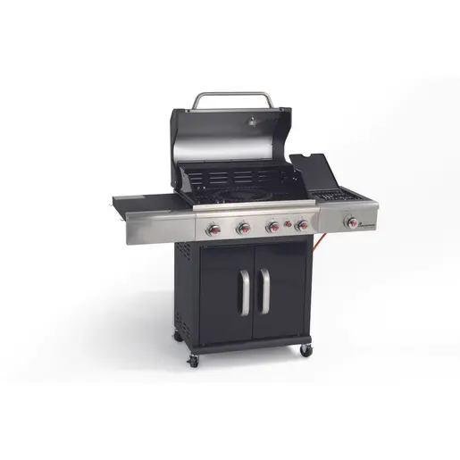 LANDMANN kombinacija plinski roštilj  +  na ugljen TRITON 4.1  140 x57x121CM 04585