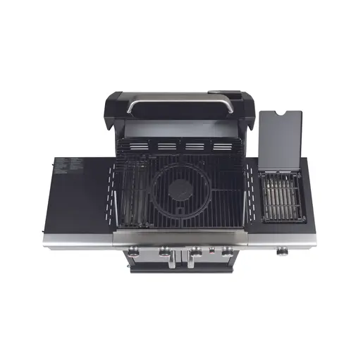 LANDMANN kombinacija plinski roštilj  +  na ugljen TRITON 4.1  140 x57x121CM 04585