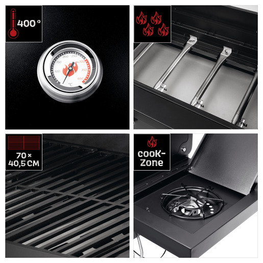 LANDMANN plinski roštilj ROOKIE 4.1 138x115x56CM