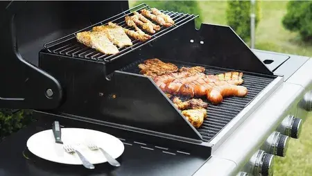 LANDMANN plinski roštilj  TRITON 4.1 140x57x121CM 12962