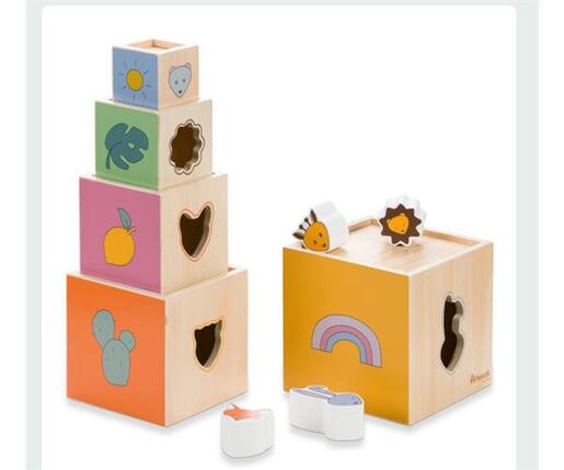 HAUCK drvena igračka Stack N Raise