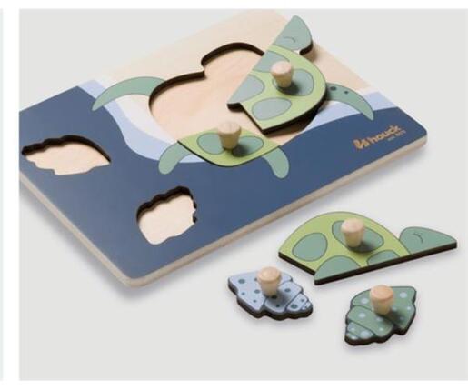 HAUCK drvene puzzle Kornjača