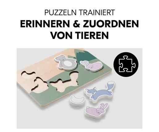 HAUCK drvene puzzle Šuma