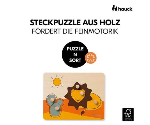 HAUCK drvene puzzle Lav