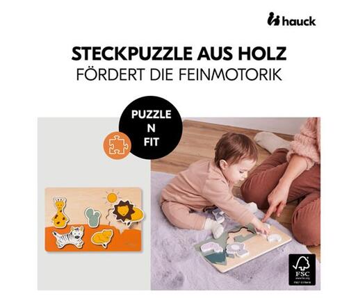 HAUCK drvene puzzle Safari