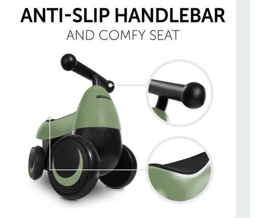 HAUCK guralica 1st Ride Four Ride On Toy - Matt Green