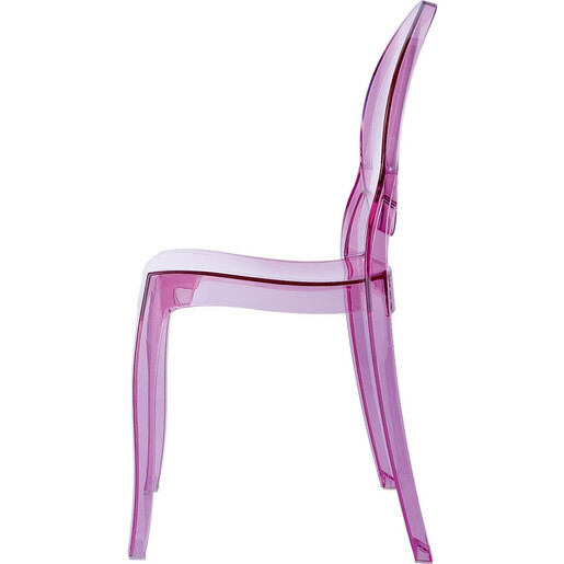 SIESTA Baby Elizabeth stolica - pink transparent