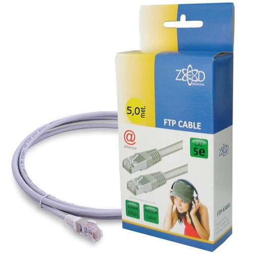 ZED electronic Mrežni FTP kabel, CAT5E, 5 met - FTPC/5