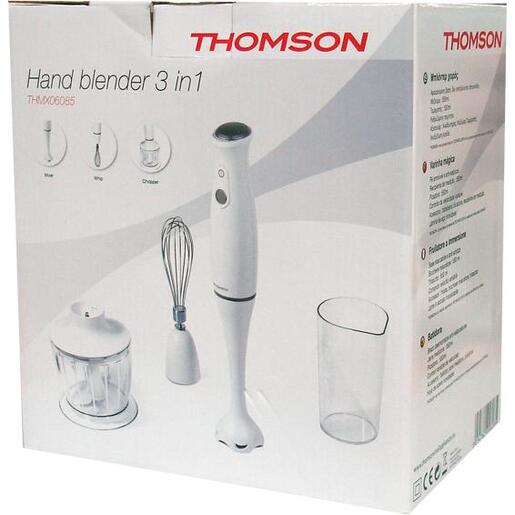 Thomson Mikser štapni, 200W, sa dvije posude, boja bijela - THMX06085