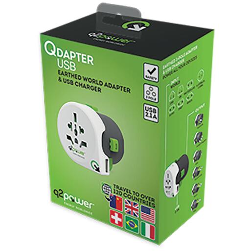 q2power Adapter, strujni, univerzalni, USB - QDAPTER USB