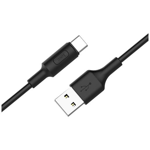 hoco. USB kabel za smartphone, USB type C kabel, 1 met., 2 A, crna - X25 Soarer USB type C, Black
