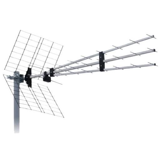Iskra Antena Triplex Loga 43 elementa, Aluminij, dužina 1190mm - P-43N TRIPLEX