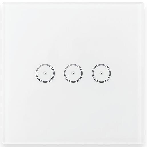Amiko Home Prekidač, zidni, za tri uređaja - SMART SWITCH 3 CH
