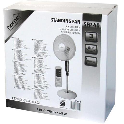 home Ventilator sa postoljem, daljinski upravljač,  45W - SFP 40