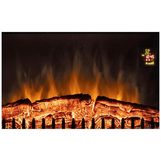 home Kamin, električni, 1800W, daljinski upravljač - FKKI 03
