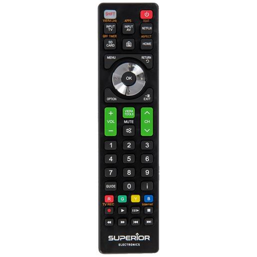Superior Daljinski upravljač za Panasonic TV prijemnike,White Edition - RC PANASONIC/WE