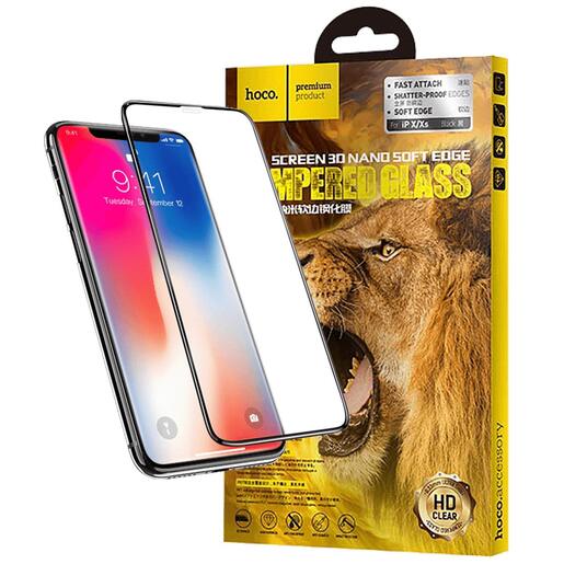 hoco. Zaštitno staklo za iPhone X / Xs / Xr / Xs  - G2 - Full screen 3D