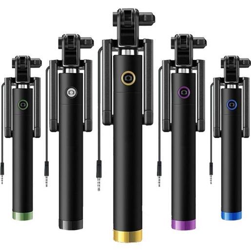 Connect XL Selfie stick za smartphone , žični, 78 cm - CXL-SF100