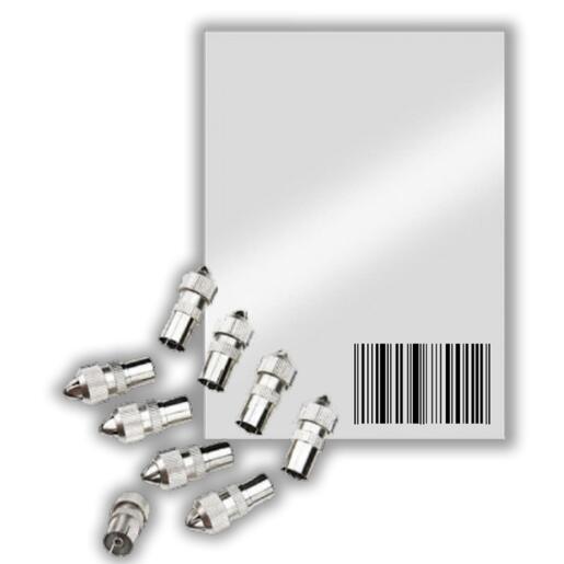 ZED electronic RF utičnica metalna, pak. 25 kom. - RFZA/25