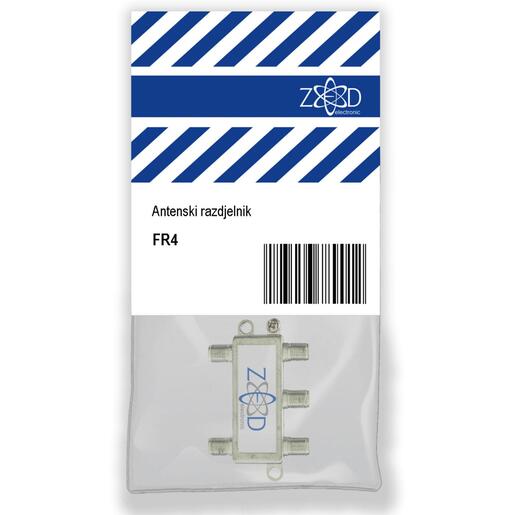 ZED electronic Antenski razdjelnik 1 ulaz - 4 izlaza, 5-2400MHz - FR4